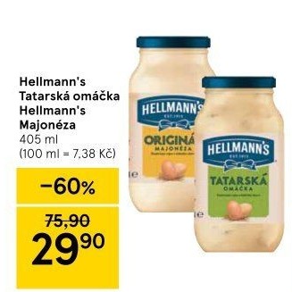Tatarská omáčka Hellmann'
