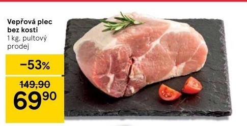 Vepřová plec bez kosti