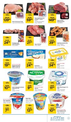 akční leták Tesco 22.9.2021-27.9.2021