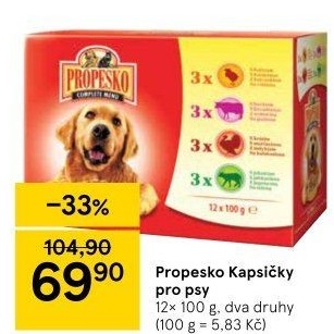 Kapsičky pro psy Propesko