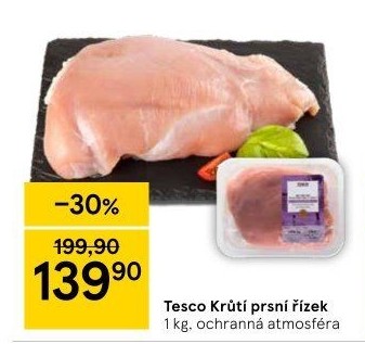 Krůtí prsní řízky Tesco