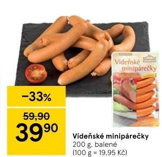 Minipárečky vídeňské Ponnath