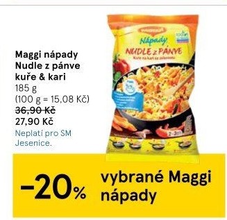 Nudle z pánve Maggi Nápady