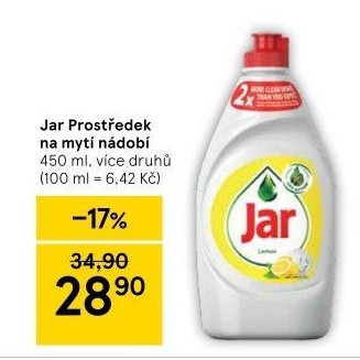 Prostředek na nádobí Jar