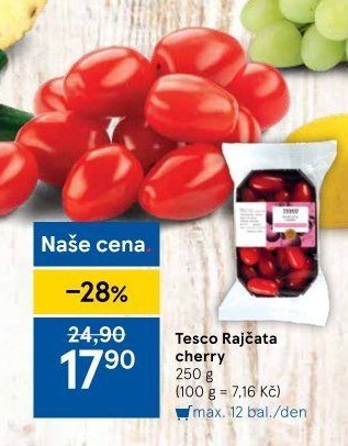 Rajčata cherry Tesco