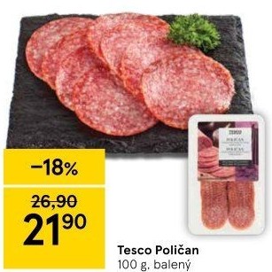 Salám Poličan Tesco