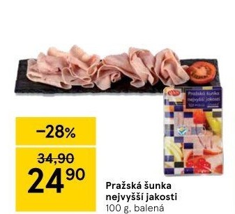 Šunka pražská nejvyšší jakosti LE&amp