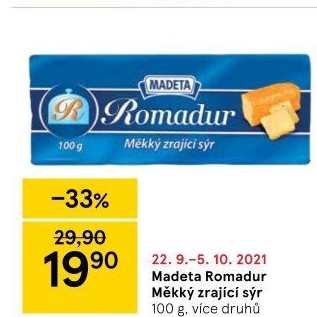 Sýr Romadur Madeta