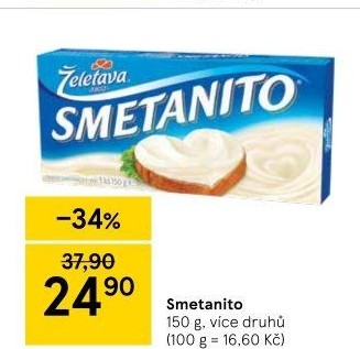 Sýr tavený Smetanito Želetava
