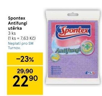 Utěrka houbová Antifungi Spontex