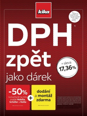 akční leták Kika nábytek 13.9.2021-26.9.2021