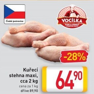 Kuřecí stehna Vocílka