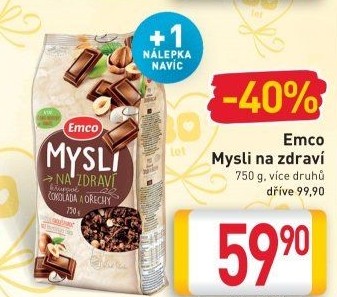 Müsli Mysli na zdraví Emco