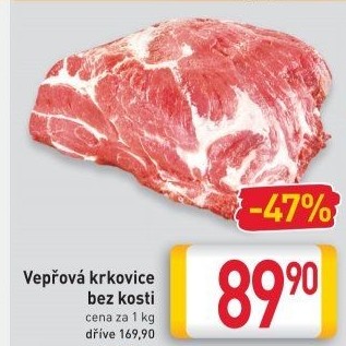 Vepřová krkovice bez kosti