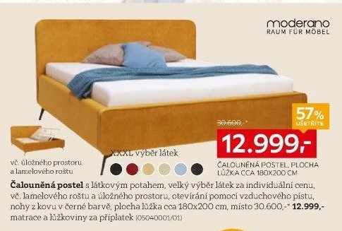 ČALOUNĚNÁ POSTEL