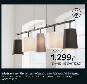 ZÁVĚSNÉ SVÍTIDLO