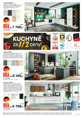 akční leták Sconto nábytek 24.9.2021-14.10.2021