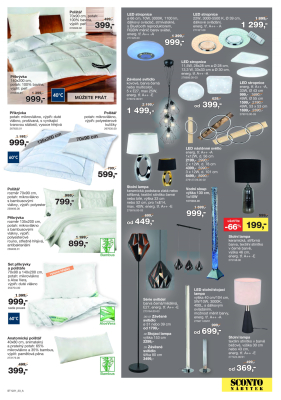 akční leták Sconto nábytek 24.9.2021-14.10.2021