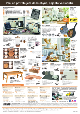 akční leták Sconto nábytek 24.9.2021-14.10.2021