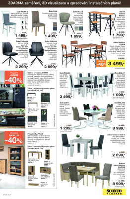 akční leták Sconto nábytek 24.9.2021-14.10.2021