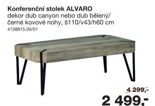 Konferenční stolek Alvaro