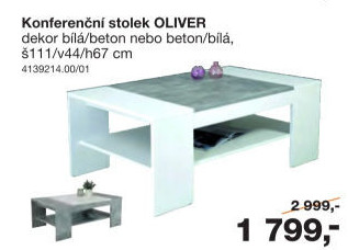 Konferenční stolek Oliver