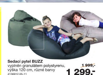 Sedací pytel Buzz