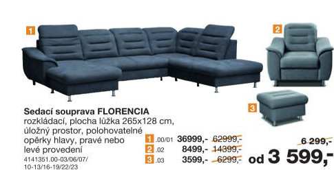 Sedací souprava Florencia