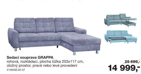 Sedací souprava Grappa