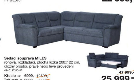 Sedací souprava Miles