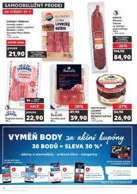 akční leták Kaufland 29.9.2021-5.10.2021