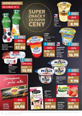akční leták Kaufland 29.9.2021-5.10.2021