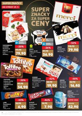 akční leták Kaufland 29.9.2021-5.10.2021