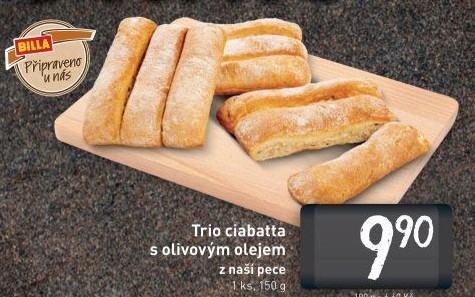 Ciabatta trio