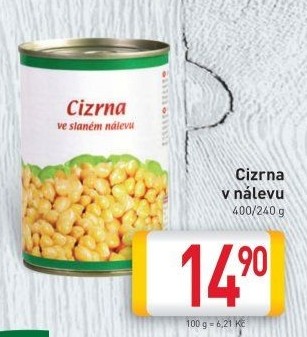 Cizrna - konzerva