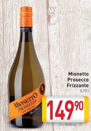 Frizzante Prosecco Treviso Doc Mionetto