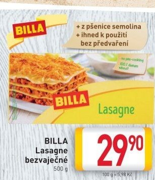 Lasagne Billa
