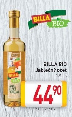 Ocet jablečný bio Billa