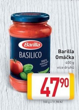 Omáčky Barilla