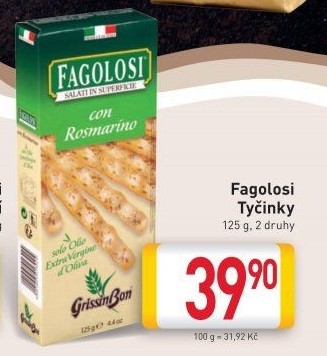 Slané tyčinky Fagolosi GrissinBon