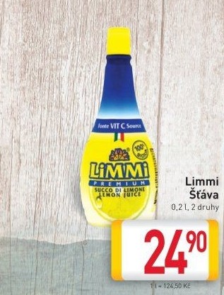 Šťáva citrusová Limmi