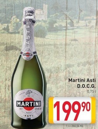 Šumivé víno Asti Martini