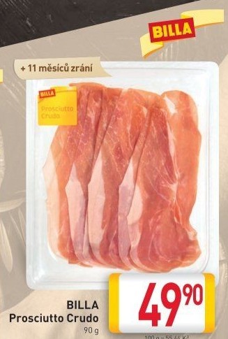 Šunka Prosciutto Crudo Billa