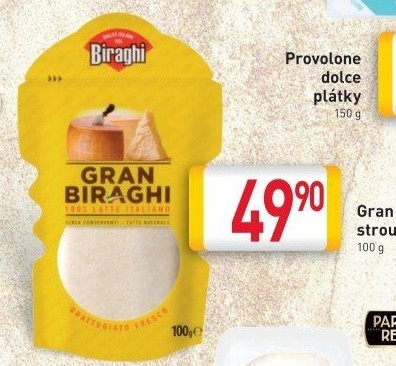 Sýr strouhaný Gran Biraghi