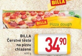 Těsto na pizzu Billa