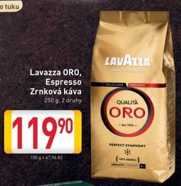 Zrnková káva Qualita Oro Lavazza