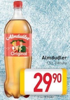 Bylinková Alpská limonáda Almdudler