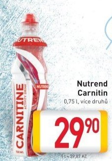 Drink Carnitine Activity Nutrend