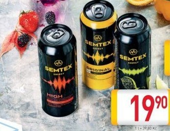 Energetický nápoj Semtex