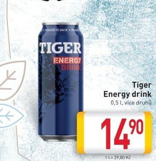 Energetický nápoj Tiger